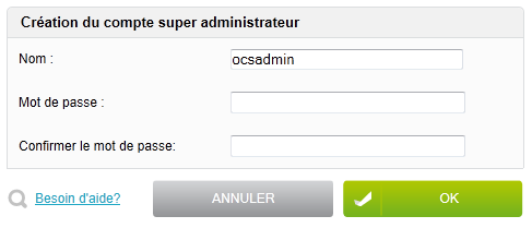ocsadmin